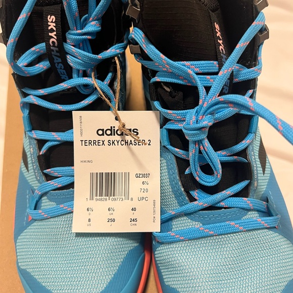 Adidas Terrex Skychaser 2 Blue and Black Shoes - Picture 3 of 12